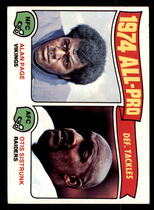 1975 Topps Base Set #214 Alan Page|Otis Sistrunk