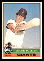 1976 Topps Base Set #54 Dave Rader