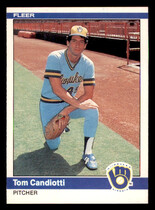 1984 Fleer Base Set #197 Tom Candiotti