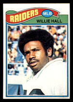 1977 Topps Base Set #198 Willie Hall