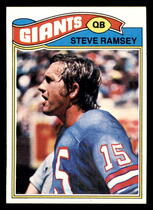 1977 Topps Base Set #473 Steve Ramsey