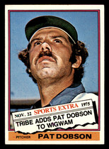 1976 Topps Traded #296T Pat Dobson