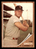 1962 Topps Base Set #106 Carl Sawatski