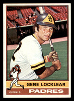 1976 Topps Base Set #447 Gene Locklear