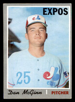 1970 Topps Base Set #364 Dan McGinn