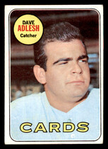 1969 Topps Base Set #341 Dave Adlesh