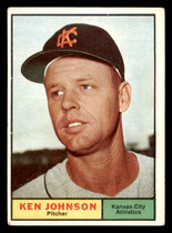 1961 Topps Base Set #24 Ken Johnson