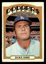 1972 Topps Base Set #63 Duke Sims