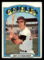 1972 Topps Base Set #26 Andy Etchebarren