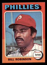 1975 Topps Base Set #501 Bill Robinson