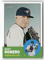 2012 Topps Heritage #220 Ricky Romero