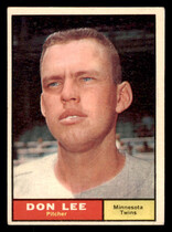 1961 Topps Base Set #153 Don Lee