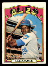 1972 Topps Base Set #117 Cleo James