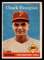 1958 Topps Base Set #460 Chuck Essegian
