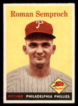 1958 Topps Base Set #474 Roman Semproch