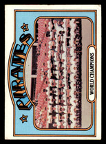 1972 Topps Base Set #1 Pirates Team