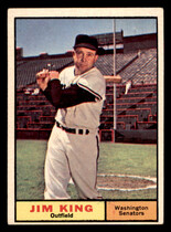 1961 Topps Base Set #351 Jim King