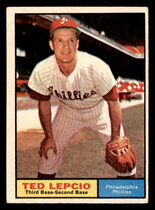 1961 Topps Base Set #234 Ted Lepcio