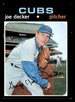 1971 Topps Base Set #98 Joe Decker