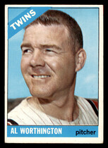 1966 Topps Base Set #181 Al Worthington