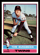 1976 Topps Base Set #87 Tom Burgmeier