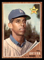 1962 Topps Base Set #69 Phil Ortega