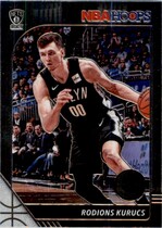 2019 Panini NBA Hoops Premium Stock #17 Rodions Kurucs