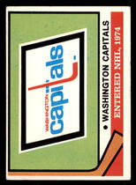1974 Topps Base Set #256 Capitals Emblem