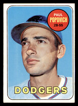 1969 Topps Base Set #47 Paul Popovich