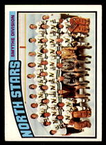 1976 Topps Base Set #140 North Stars Team