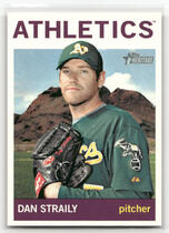 2013 Topps Heritage #307 Dan Straily