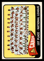 1965 Topps Base Set #57 Cardinals Team