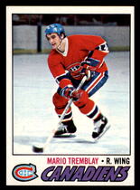 1977 Topps Base Set #163 Mario Tremblay