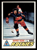 1977 Topps Base Set #183 Barry Dean