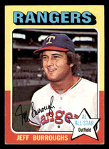 1975 Topps Base Set #470 Jeff Burroughs