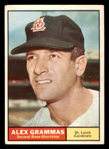 1961 Topps Base Set #64 Alex Grammas