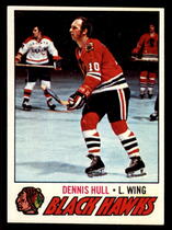 1977 Topps Base Set #225 Dennis Hull
