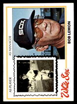 1978 Topps Base Set #574 Bob Lemon