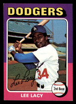 1975 Topps Base Set #631 Lee Lacy