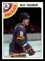 1978 Topps Base Set #145 Wilf Paiement