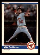 1984 Fleer Base Set #1 Mike Boddicker