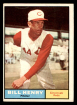 1961 Topps Base Set #66 Bill Henry