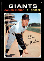 1971 Topps Base Set #354 Don McMahon