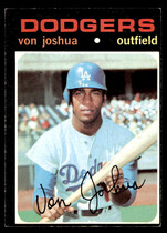 1971 Topps Base Set #57 Von Joshua