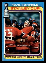 1979 Topps Base Set #83 Stanley Cup Finals