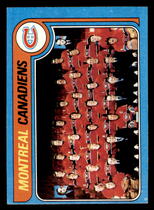 1979 Topps Base Set #252 Canadiens Team