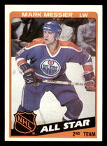 1984 Topps Base Set #159 Mark Messier