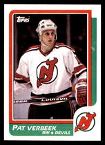 1986 Topps Base Set #46 Pat Verbeek