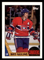 1987 Topps Base Set #16 Mats Naslund