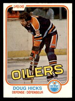 1981 O-Pee-Chee OPC Base Set #114 Doug Hicks